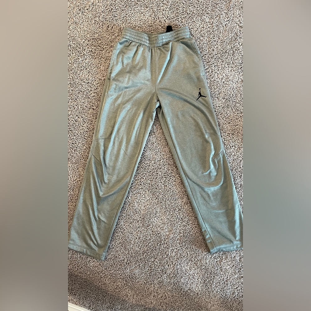 Boys Gray Jordan Sweatpants